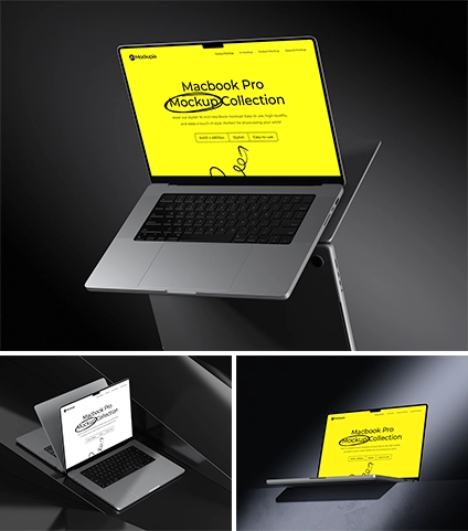 16 inch Macbook Pro Mockup