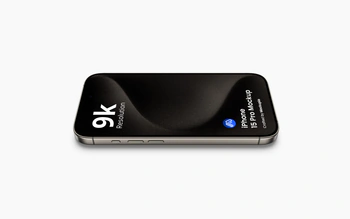 iphone 15 pro mockup natural titanium