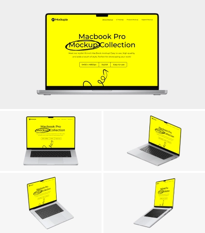  Macbook Pro Mockup