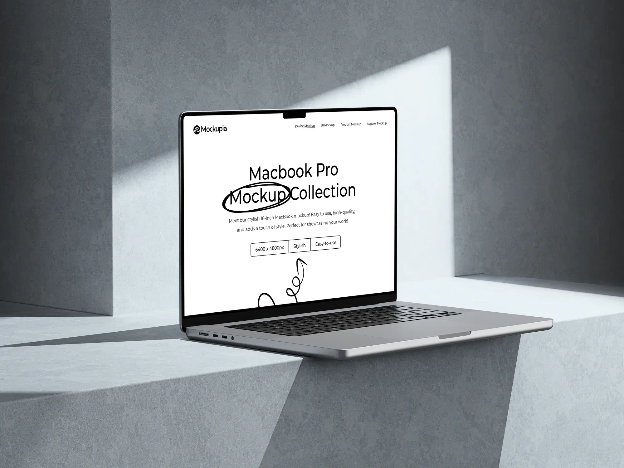 macbook pro mockup 7